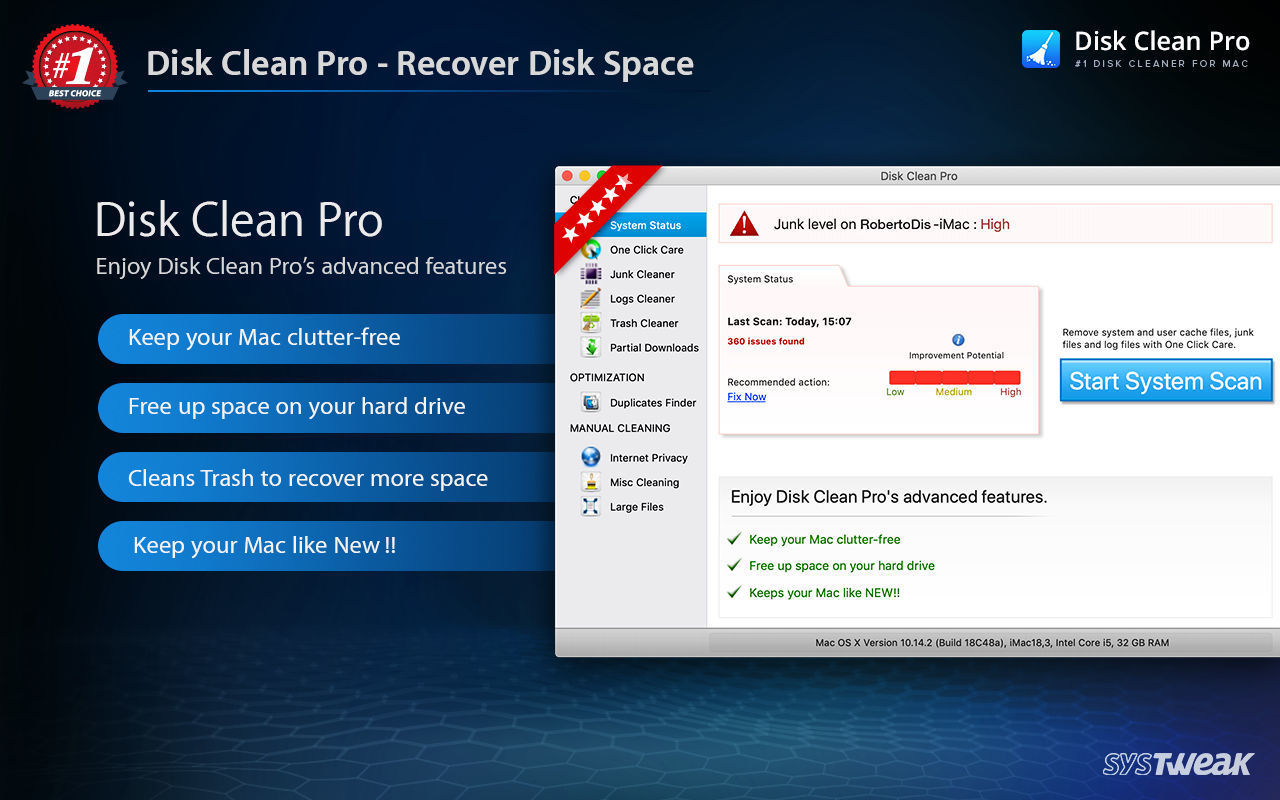 recommendations for free mac disk cleaner